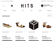 Tablet Screenshot of hitscalcados.com